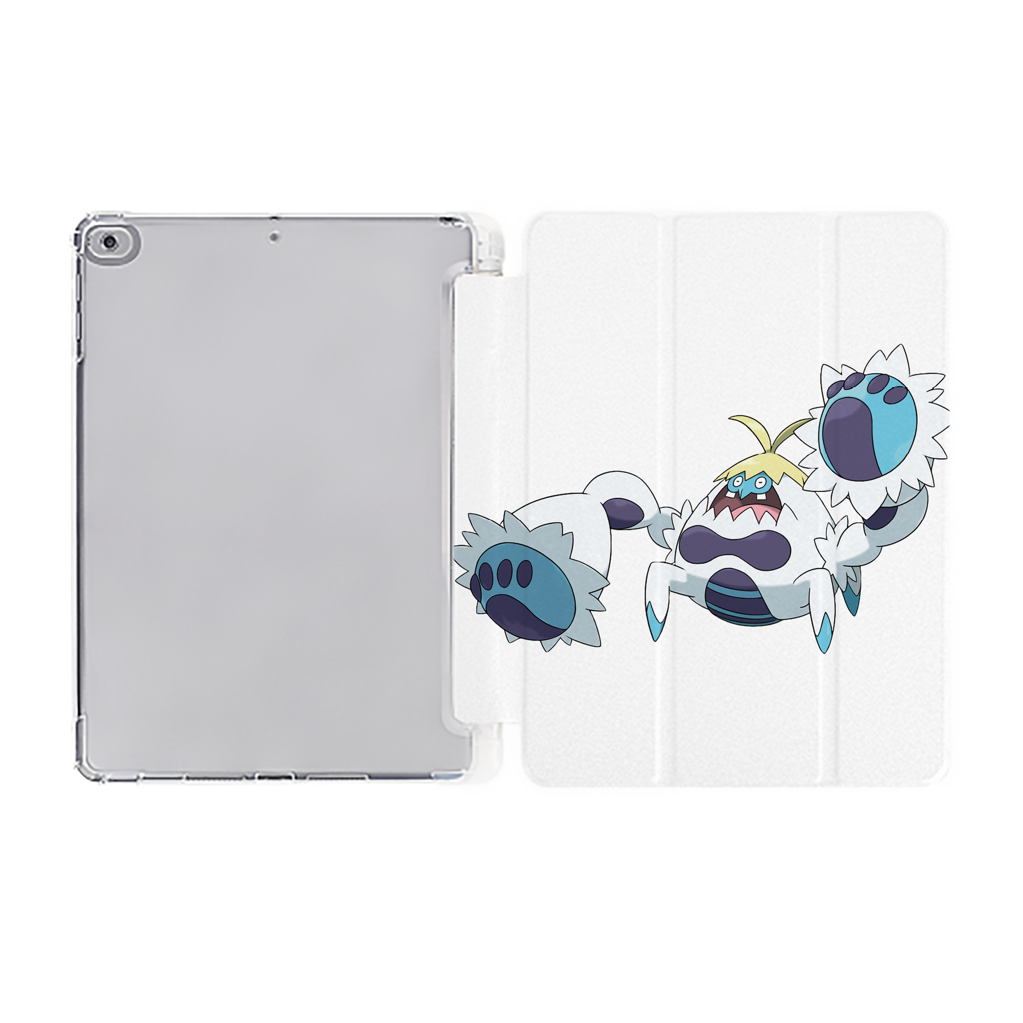 （画像用） ポケットモンスター Pokémon IPad ケース ペン収納付き 三つ折りスタンド PUレザー×シリコン 対応機種9.5/10.5/10.9インチ